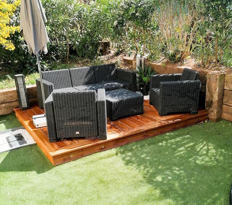 Appartement Frejus Avec Jardin, Piscine, Plage, Tennis エクステリア 写真